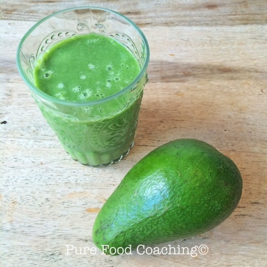 avocado spinazie juice