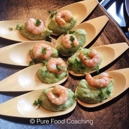 avocadodip met gamba