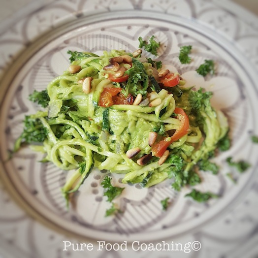 courgetti avocado2