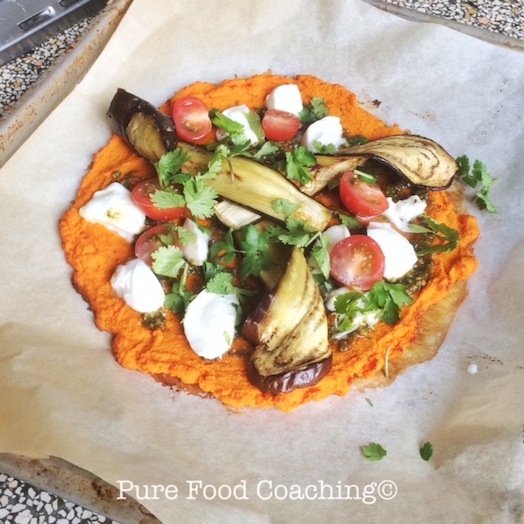 pompoen pizza