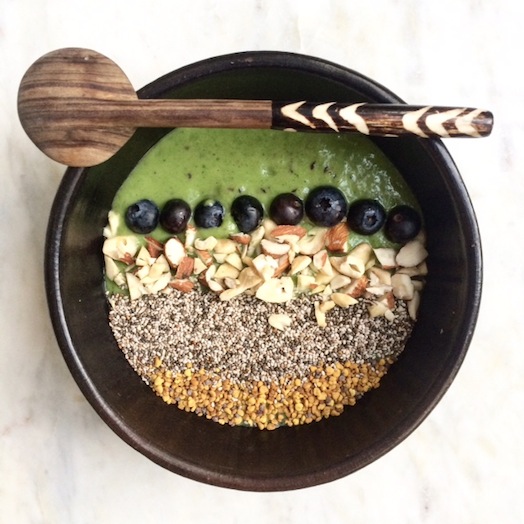 smoothie in a bowl