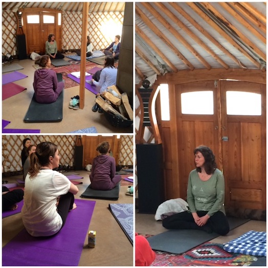 yoga yurt